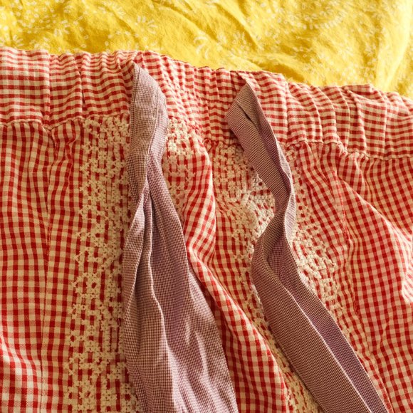 NEW Red Gingham Tube Top - Picture 4 of 6